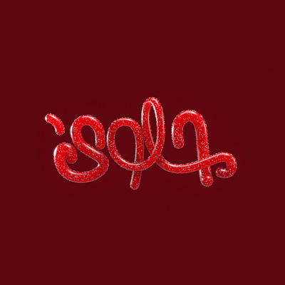 Candy 3d Arabic typography 3d 3d typography arabic arabic typography graphic design logo logotype type typography