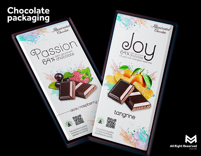 Chocolate Packaging branding chocolate chocolate packaging colorful design food packaging graphic graphic design illustration modern design package design packaging packaging design