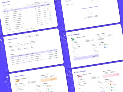 Utrust Merchant Dashboard bitcoin crypto dashboard orders payment store ui ux