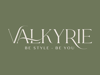 Valkyrie - Fashion Brand adobe adobe illustrator branding colors design illustration logo luxury