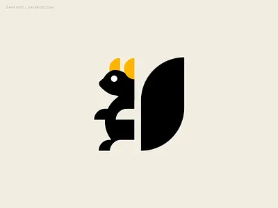 Squirrel logo acorn animal animal logo cute ears funny geometric isometric logo mouse negative negative space outdoor pet rat shapes squirrel squirrel logo squirrel negative space tail