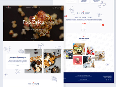 POPORICO - UI design app branding cinema design ecommerce food graphic design illustration logo popcorn typography ui ux vector