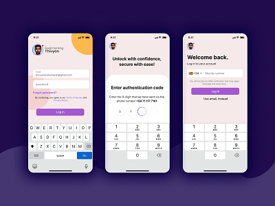 A User-Centric Design for Seamless Interaction chat screen design login ui