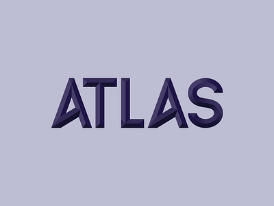 Atlas - Branding, Logo Design, Lettering branding design graphic design illustration logo vector