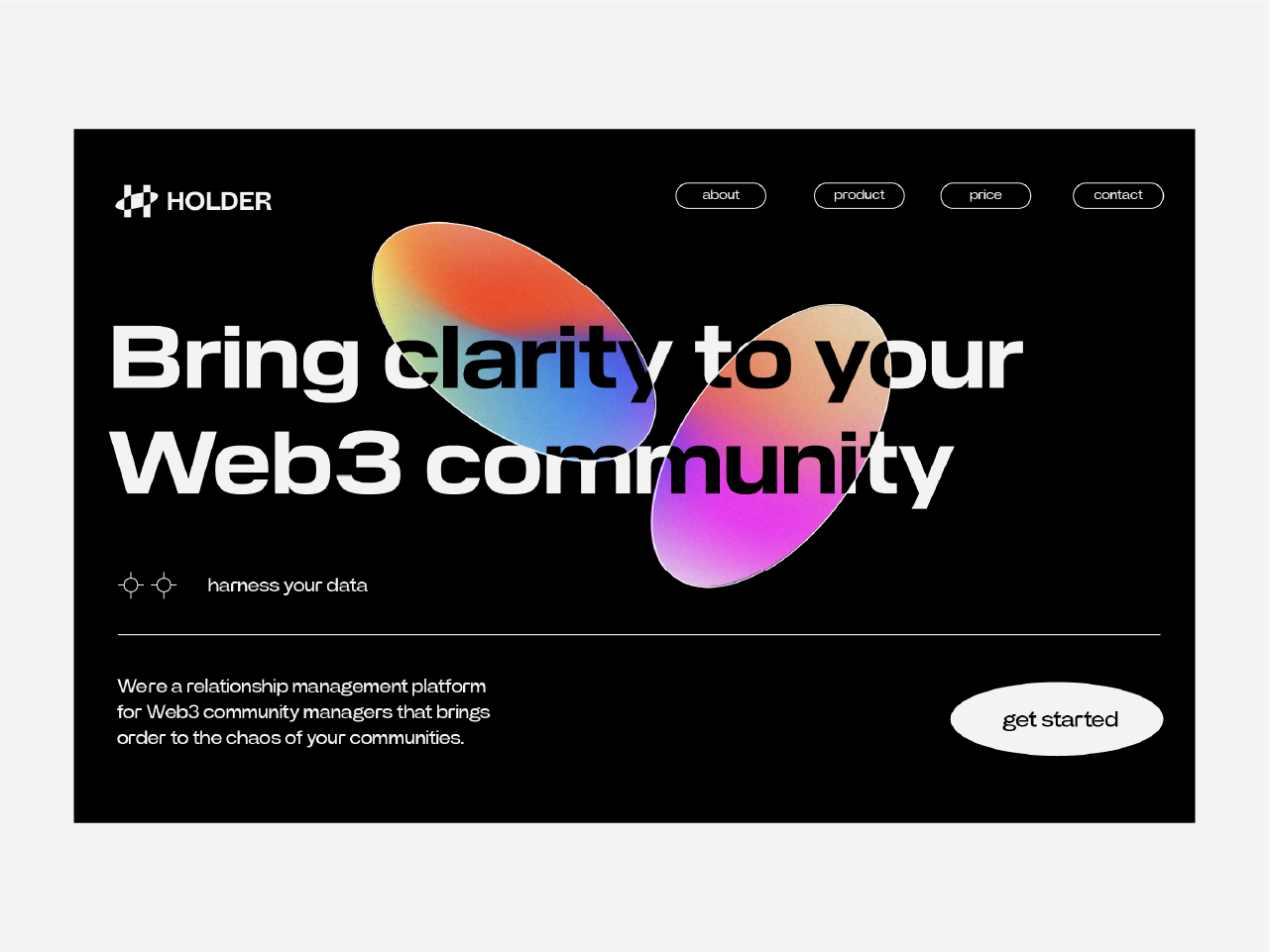 Holder [Unused Brand Identity] branding design logo typography