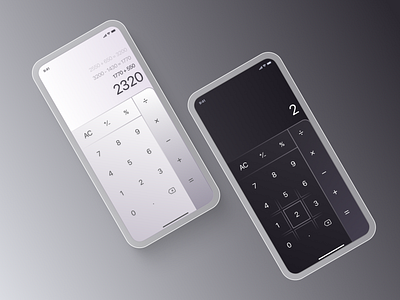Daily UI: 004 - Calculator 004 app concept dailyui design mobile ui