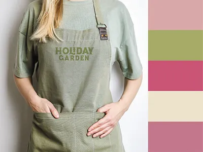 Holiday Garden Branding And Logo Design by Type Affiliated branding design hand lettering lettering logo type affiliated