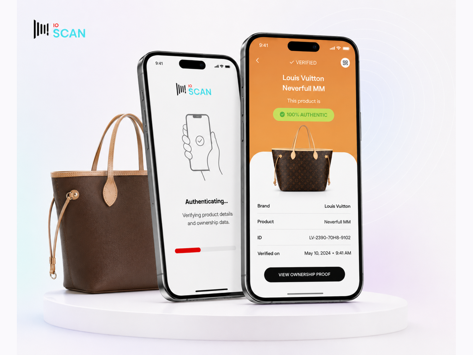 Product scan anti counterfeit app design authentication app case study luxury goods mobile app design nfc app ownership proof product authentication product design product verification qr scanner scan app security app sneaker app spirits app trust platform ui design ux design verification app