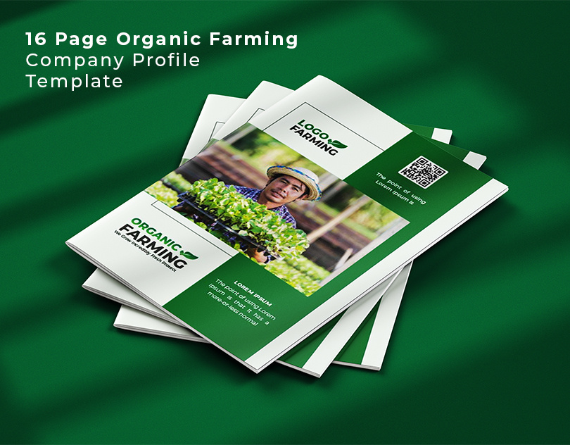 16 Pages Agriculture Company Brochure Template by Md Ismail Hossain on ...