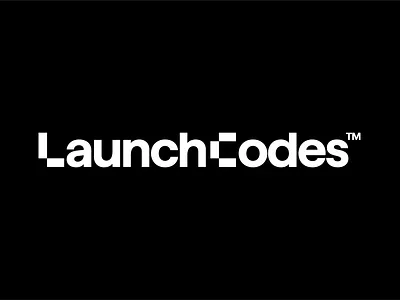 LaunchCodes [Unused Wordmark] design logo