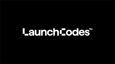 LaunchCodes [Unused Wordmark] design logo