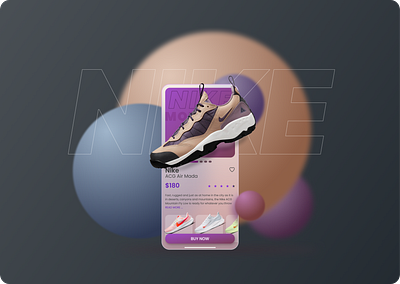 NIKE app design figma nike product shoe store ui ux