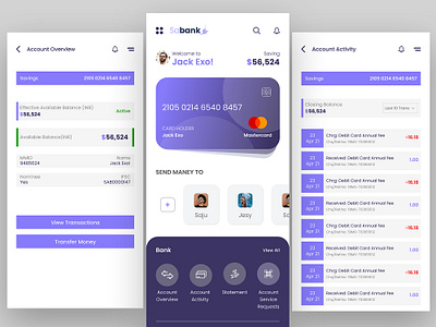 Bank App Category & Details all Stages bank branding design graphic design logo photoshop typography ui ux