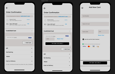 Credit Card Checkout dailyui design graphic design illustration ui ux