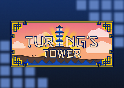 Turing's Tower Visual Identity and Branding design graphic design illustration logo vector