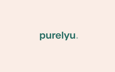 PurelyU brand branding clean cosmetic design identity logo make up minimalist organic sustainable visual