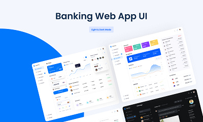 Banking Web App UI branding design graphic design illustration logo ui ux