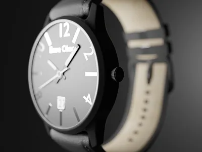 3D Watch Modeling 3d 3dmodel blender3d render rendering watch