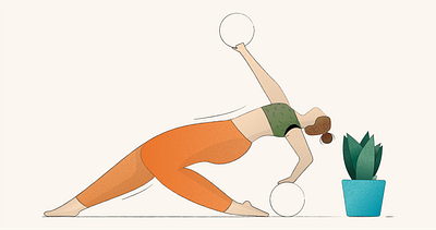 Yoga calm design graphic design green illustration illustrator orange relax vector visual design woman yoga yoga illustration