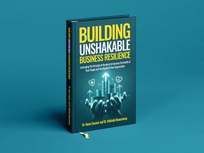 Building Unshakable Business Resilience Book Cover 3d animation branding cover book cover design depression design flat graphic design illustration logo motion graphics ui vector