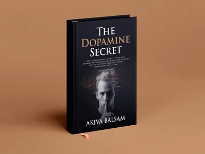 The Dopamine Secret Book Cover 3d animation branding cover book cover design depression design flat graphic design illustration logo motion graphics ui vector