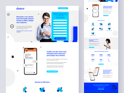 Website • Wavy design desktop dribbble interface landing page site ui user interface uxui website