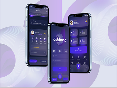 Dabhand - useful mobile app design ui user interface ux web design