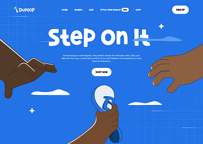 Landing Page Concept Design design figma illustration landing page ui ux