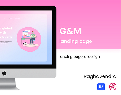 Sleek & Modern Landing Page Design for Digital Solution Provider app beautiful design branding daily ui design graphic design homepage design illustration landing page logo modern design ui ui ux design ux vector web design