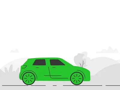 Screen Loader animation branding car car rental illustration micro interaction motion graphics screen loader ui ux vector