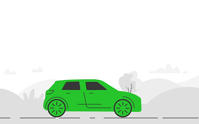 Screen Loader animation branding car car rental illustration micro interaction motion graphics screen loader ui ux vector