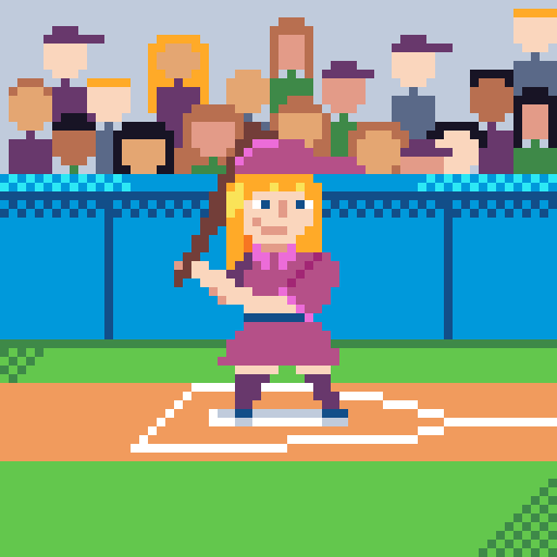 Baseball Pixel Animation animation baseball character creation game pixel pixel art pixel sprite retro video game softball sports sprite animation video game video game art