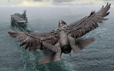 Jet-Eagle art eagle edit fantasy jet photo photoshop sifi