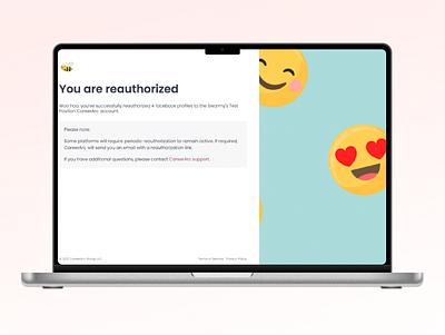 CareerArc - Reauthorizing a Social Profile + Email Invite Design branding design ui ux