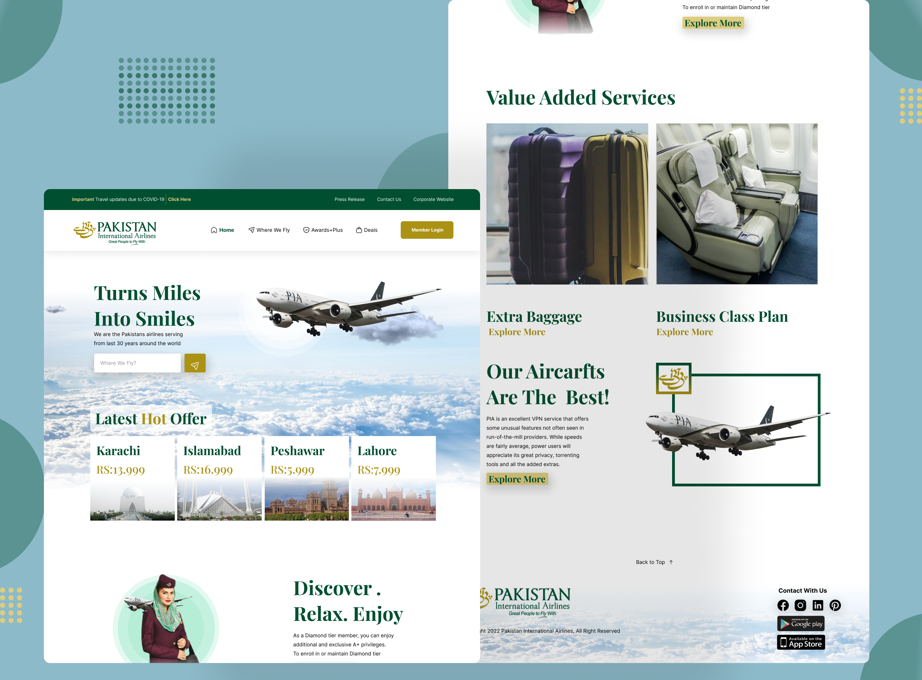 PIA Website Design branding design figma landing page ui ui design ui ux ux ux design website design