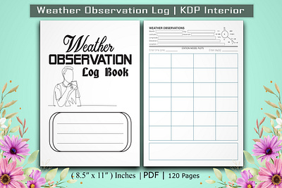 Weather Observation Log chrysalid publishing