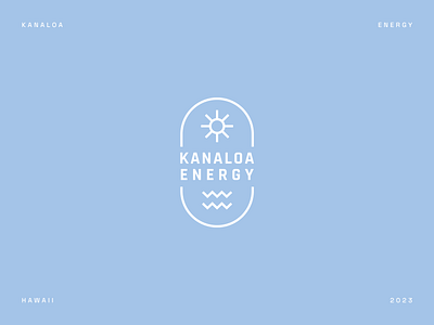 Kanaloa Energy branding energy hawaii identity logo