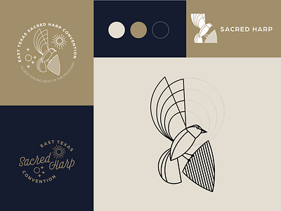 Sacred Harp Brand Design branding design graphic design illustration logo typography vector