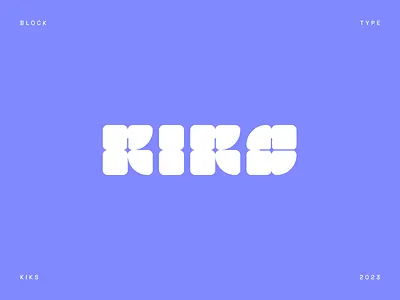 Block Type flat font fontface geometry typeface typo