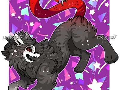 Commission for TeddyBearsevelt (DA) character character design digital art digitalart fantasy illustration rocioam7