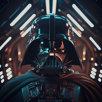 Darth Vader in Spaceship