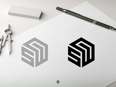 Sn monogram logo concept 3d branding design graphic design logo logoconcept logoinspirations logoinspire logos luxurydesign