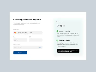 #Daily UI : Credit Card Checkout