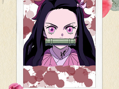 DEMON SLAYER:NEZUKO KAMADO animation graphic design