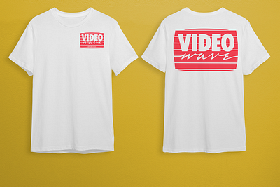 Videowave T-shirt Design branding design fashion graphic design illustration logo shirt