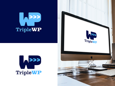 TripleWP branding graphic design logo logo design logocore triplewp wordpress