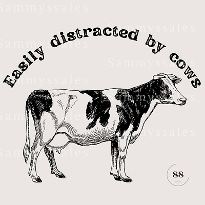 Distracted by cows PNG cattle cow cow mom farm farm life farm mom