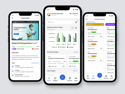 Task Management Ru's Mobile Apps analytics app app design card chart clean graph management minimalist mobile mobile apps progress project management prototype review saas statistics task management tracking ui