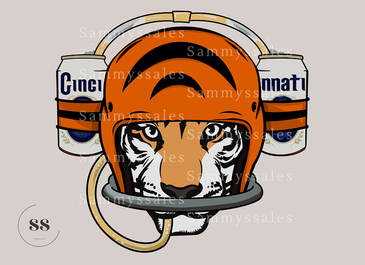 Cincinnati Football Helmet by Sammyssales on Dribbble