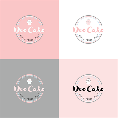 Dee Cake - Logo Design branding design graphic design logo ui